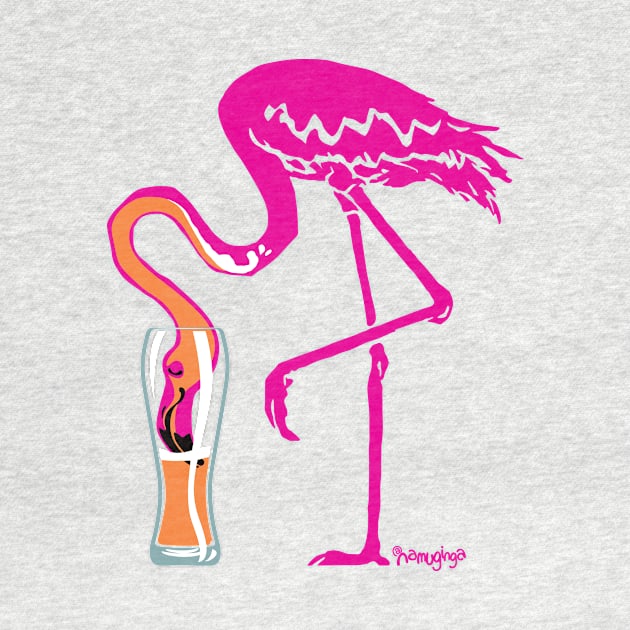 Flamingo-ing-going-gone! by Namuginga